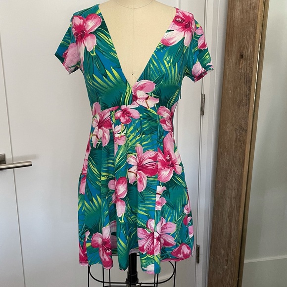 Show Me Your Mumu Ibiza dress lady luau floral - Picture 5 of 11